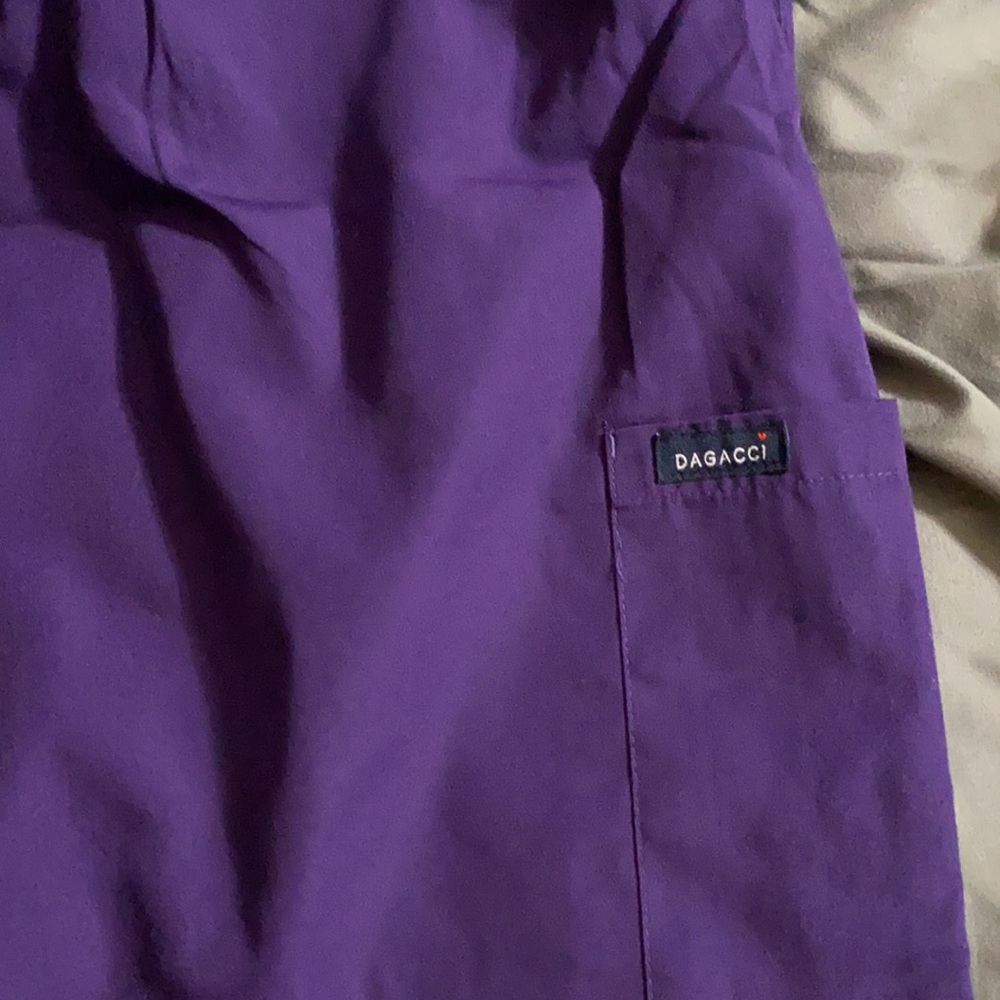 Purple Scrub Set - Picture 3 of 4